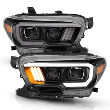 Load image into Gallery viewer, Anzo  16-17 Toyota Tacoma Projector Headlights w/ Plank Style Design