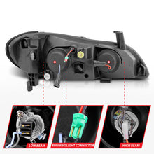 Load image into Gallery viewer, Anzo 2000-2004 Infiniti I30 Projector Headlights w/ Halo Chrome