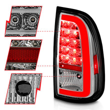 Load image into Gallery viewer, ANZO 00-06 Toyota Tundra LED Taillights w/ Light Bar Chrome Housing Clear Lens 311413