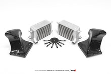 Load image into Gallery viewer, AMS Performance 16-19 Porsche Carrera/Carrera S (991.2) Alpha Intercooler Kit w/Carbon Fiber Shrouds ALP.26.09.0001-1