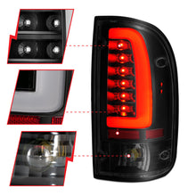 Load image into Gallery viewer, ANZO 1995-2000 Toyota Tacoma LED Taillights Black Housing Smoke Lens (Pair) 311354