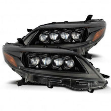 Load image into Gallery viewer, AlphaRex 11-21 Toyota Sienna LUXX LED Proj Headlights Plank Style Alpha Black w/Seq Signal/DRL 880767 *Discontinued