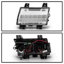 Load image into Gallery viewer, Spyder Jeep Wrangler 2018-2019 (Halogen Model Only) LED Front Bumper Lights - Seq. Signal - Chrome 5086778