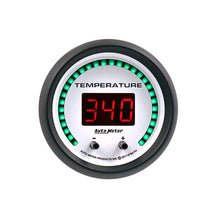 Load image into Gallery viewer, Autometer 52.4mm White Switchable 60-340 Degrees F / 40-170 Degrees C Phantom Elite Digital Gauge 6754-PH