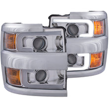 Load image into Gallery viewer, Anzo Projector Headlights 15-17 Chevrolet Silverado 2500HD / 3500HD Chrome