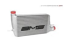 Load image into Gallery viewer, AMS Performance 08-15 Mitsubishi EVO X Front Mount Intercooler w/Modular Cast End Tanks &amp; Logo AMS.04.09.0001-1