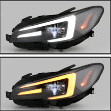 Load image into Gallery viewer, Spyder Subaru Impreza WRX 15-20 LED High-Power LED Headlights-Black PRO-YD-SWRX15LEDAP-SBSEQ-BK 5088109
