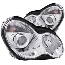 Load image into Gallery viewer, Anzo 2001-2007 Mercedes Benz C Class W203 Projector Headlights Chrome