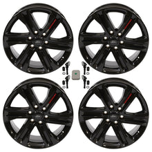 Load image into Gallery viewer, Ford Racing 2024 F-150 20x8.5in Gloss Black Wheel Kit M-1007K-S2085F15BA