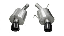 Load image into Gallery viewer, Corsa Performance 05-10 Ford Mustang Shelby GT500 5.4L V8 Black Sport Axle-Back Exhaust