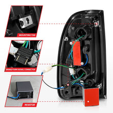 Load image into Gallery viewer, ANZO 00-06 Toyota Tundra LED Taillights w/ Light Bar Black Housing Clear Lens 311411