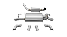 Load image into Gallery viewer, Corsa Performance Corsa 18+ Jeep Wrangler JL 2.5in Dual Rear Turn Down Exit Touring Axle