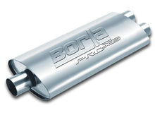 Load image into Gallery viewer, Borla Pro-XS 3in, 2-1/2in, 19in x 9-1/2in x 4in Oval Cen/Dual Turbo XL Muffler 40349