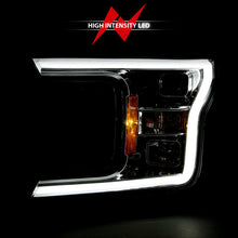 Load image into Gallery viewer, ANZO 2018-2019 Ford F-150 Projector Plank Style H.L. Chrome Amber (Without Switchback) 111468