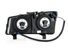 Load image into Gallery viewer, Anzo 2003-2006 Chevrolet Silverado 1500 Crystal Headlights w/ Halo Black