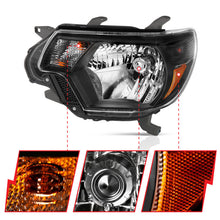 Load image into Gallery viewer, Anzo  2012-2015 Toyota Tacoma Crystal Headlights Black