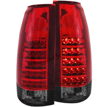 Load image into Gallery viewer, Anzo 1999-2000 Cadillac Escalade LED Taillights Red/Smoke
