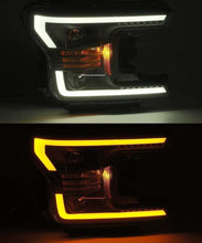 Load image into Gallery viewer, AlphaRex 18-20 Ford F-150 LUXX Style Projector Headlights Alpha Black w/Activation Light/DRL 880176 *Discontinued