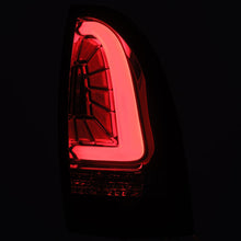 Load image into Gallery viewer, AlphaRex 05-15 Toyota Tacoma PRO-Series LED Tail Lights Jet Black 680030 *Discontinued