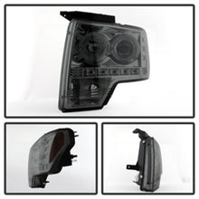 Load image into Gallery viewer, Spyder Ford F150 09-14 Projector Headlights Halogen Model- LED Halo LED Smke PRO-YD-FF15009-HL-SM 5010254