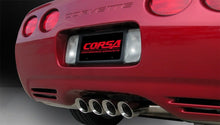 Load image into Gallery viewer, Corsa Performance 97-04 Chevrolet Corvette C5 Z06 5.7L V8 Polished Sport Axle-Back Exhau