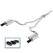 Load image into Gallery viewer, Ford Racing 18+ Mustang 2.3L EcoBoost Cat-Back Touring Exhaust System w/Black Chrome Tips M-5200-M4TBA