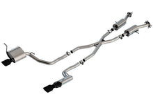 Load image into Gallery viewer, Borla 14-20 Jeep Grand Cherokee 3.6L V6 2/4WD 2.25in S-Type Cat-back - Black Chrome 140835BC