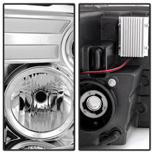 Load image into Gallery viewer, Spyder Dodge Ram 09-12 Projector Headlights Light Bar DRL Chrome PRO-YD-DR09-LBDRL-C 5080998