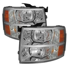 Load image into Gallery viewer, SPYDER Xtune Chevy Silverado 07-13 Crystal Headlights Chrome HD-JH-CS07-AM-C 5076984