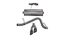 Load image into Gallery viewer, Corsa Performance Cat Back Exhaust, Sport, 3in, Single Side Twin Black 4in Tips, 2015