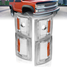 Load image into Gallery viewer, ANZO 1994-1998 Chevrolet Blazer Corner Lights Clear Lens w/ Amber Reflector 521041