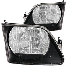 Load image into Gallery viewer, Anzo 1997.5-2003 Ford F-150 Crystal Headlights Black G2