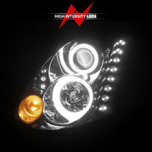 Load image into Gallery viewer, Anzo 2003-2007 Infiniti G35 Projector Headlights w/ Halo Chrome (CCFL)