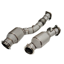 Load image into Gallery viewer, High-Flow Catted Exhaust Downpipes for BMW G87 M2 G80 M3 G82 M4