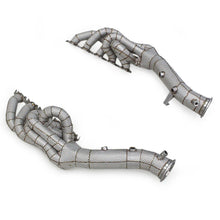 Load image into Gallery viewer, 304 Stainless Exhaust Heatshield Header Manifold for Lamborghini Huracan STO EVO Spyder 5.2L