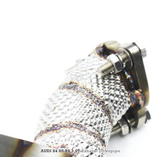 Load image into Gallery viewer, Free Flow 304 Stainless Exhaust Downpipe for Audi S4 S5 B8