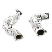 Load image into Gallery viewer, Free Flow 304 Stainless Exhaust Downpipe for Audi S4 S5 B8