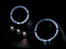 Load image into Gallery viewer, Anzo 1997-2001 Honda Prelude Projector Headlights w/ Halo Black w/ LED
