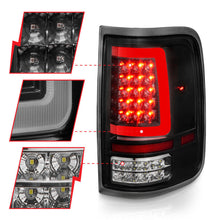 Load image into Gallery viewer, ANZO 2004-2006 Ford F-150 LED Tail Lights w/ Light Bar Black Housing Clear Lens 311342