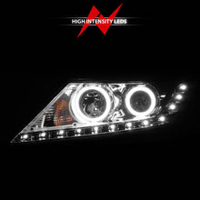 Load image into Gallery viewer, Anzo 2011-2013 Kia Sorento Projector Headlights w/ Halo Chrome (CCFL)