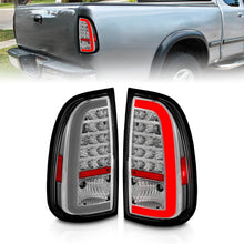 Load image into Gallery viewer, ANZO 00-06 Toyota Tundra LED Taillights w/ Light Bar Chrome Housing Clear Lens 311413