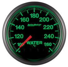 Load image into Gallery viewer, Autometer Elite Nascar 2-1/16in 100-260 Deg. F Water Temp. w/ Peak and Warn Gauge w/ Pro-Control 5654-05702