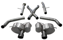 Load image into Gallery viewer, Corsa 12-20 Jeep Grand Cherokee SRT 2.75in Dual Rear Xtreme Cat-Back Exhaust - Black PVD Tip Finish 21058BLK