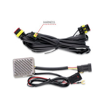 Load image into Gallery viewer, ANZO 19-22 Chevrolet Silverado 1500 LED Proj HL w/Lgt Bar SwBk Seq. Blk w/In. Light - Passenger Side 111566-R