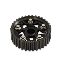 Load image into Gallery viewer, AEM Electronics Tru-Time Cam Gear Black 5-Bolt Honda B Series
