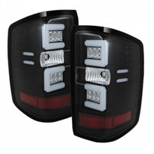 Load image into Gallery viewer, Spyder Chevy 1500 14-16 Light Bar LED Tail Lights Blk ALT-YD-CS14-LBLED-BK 5079985