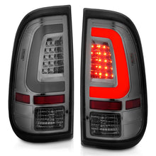 Load image into Gallery viewer, ANZO 2008-2016 Ford F-250 LED Taillights Chrome Housing Smoke Lens (Pair) 311357