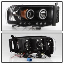 Load image into Gallery viewer, Spyder Dodge Ram 1500 02-05/Ram 2500 03-05 Projector Headlights LED Halo LED Blk PRO-YD-DR02-HL-BK 5009975
