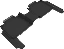 Load image into Gallery viewer, 3D MAXpider 20-21 Mercedes GLS-Class (w/ Executive Rear Seat Package) Kagu 2nd Row Floormats - Black L1MB13821509