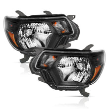 Load image into Gallery viewer, Anzo  2012-2015 Toyota Tacoma Crystal Headlights Black
